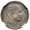 1 lir, 1906 R, Rzym; KM 32, Pagani 766; pięknie zachowana moneta w pudełku firmy NGC nr 5884052-01..