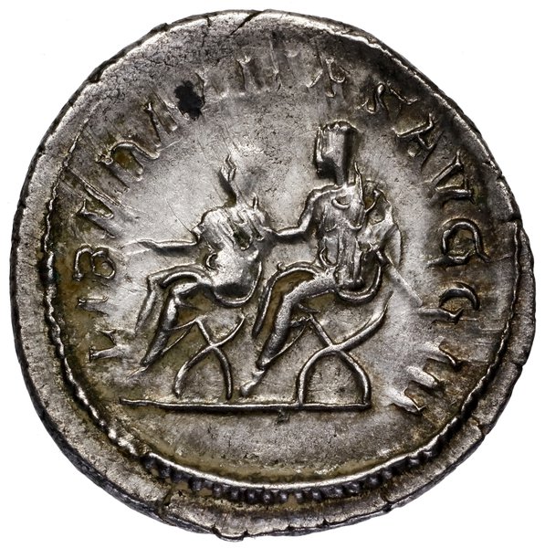 Antoninian, 247–249, Rzym; Aw: Popiersie cesarza