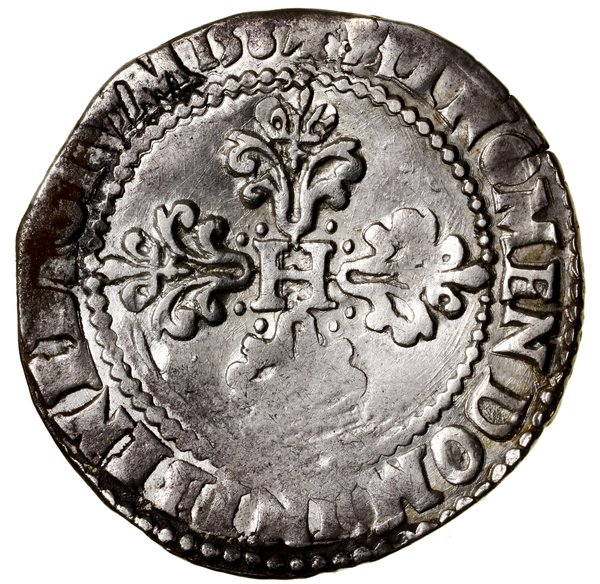 1/2 franka, 1587 F, Angers