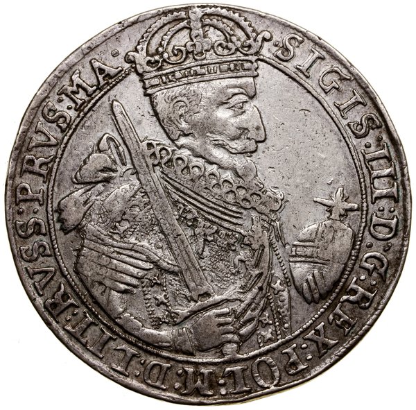 Talar, 1627, Bydgoszcz; Aw: Popiersie króla w ko