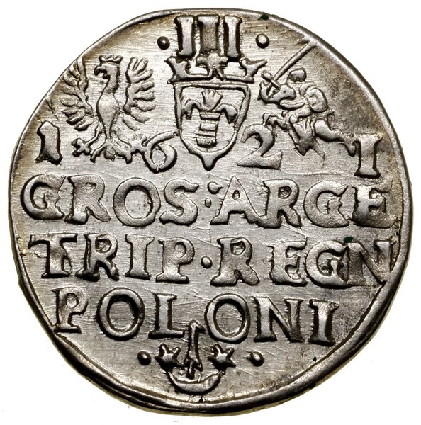 Trojak, 1621, Kraków; Iger K.21.1.a, Kop. 1226, 