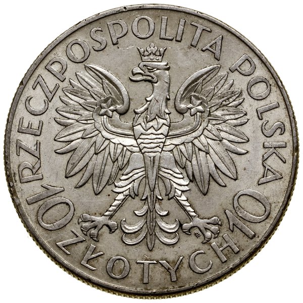 10 złotych, 1933, Warszawa; Romuald Traugutt – 7