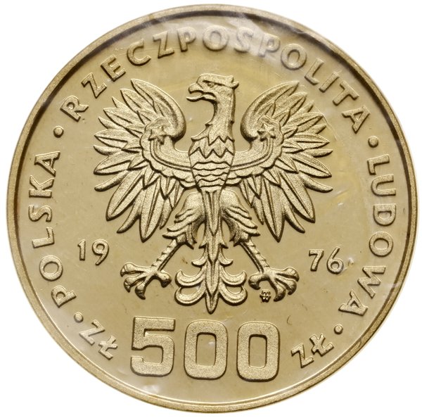 Zestaw: 2 x 500 złotych, 1976, Warszawa