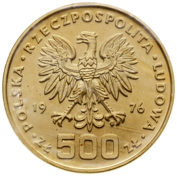Zestaw: 2 x 500 złotych, 1976, Warszawa