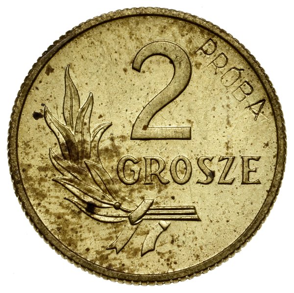 2 grosze, 1949, Warszawa