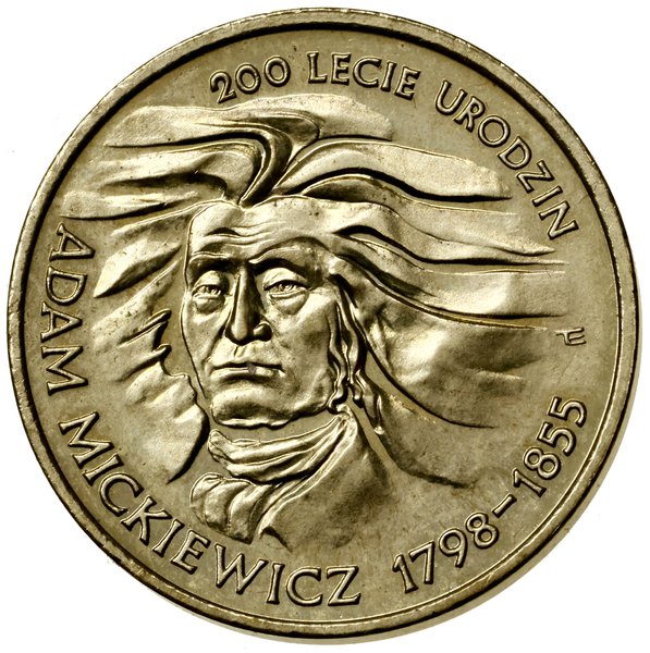 2 złote, 1998, Warszawa