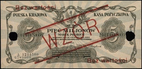 5.000.000 marek polskich, 20.11.1923; obustronni