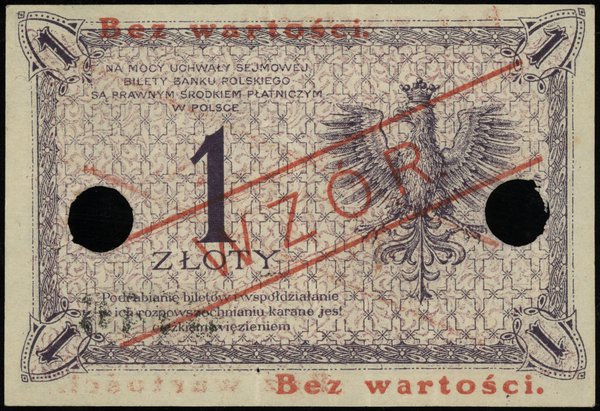 1 złoty, 28.02.1919