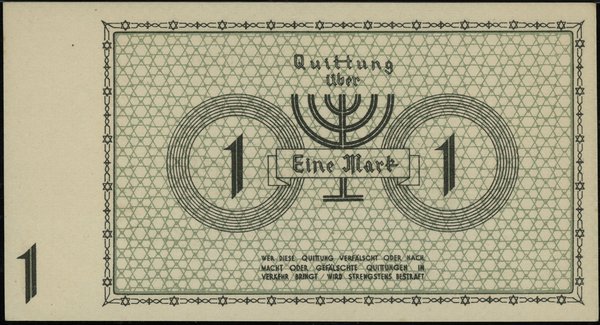 1 marka, 15.05.1940, seria A, numeracja 368590