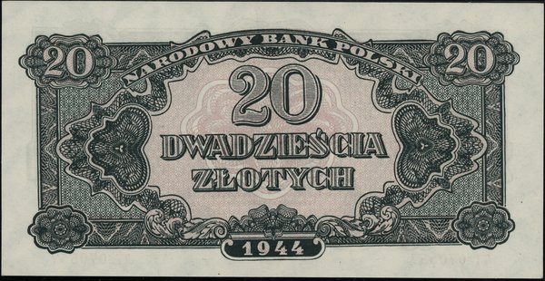 20 złotych, 1944