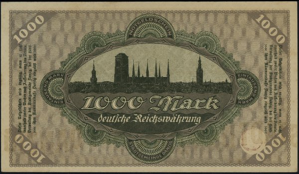 1.000 marek, 15.03.1923