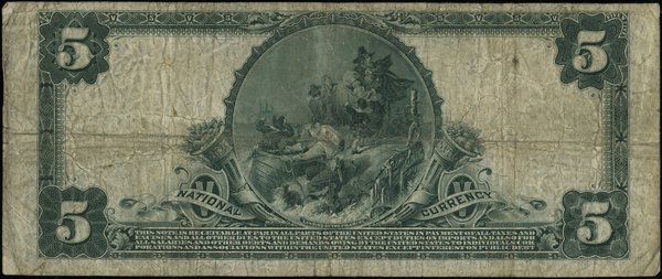 5 dolarów, 30.05.1905