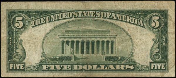 5 dolarów, 1929