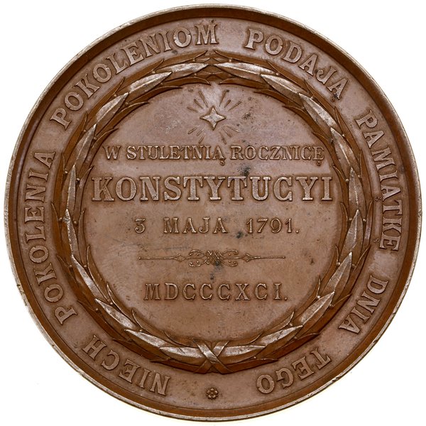Medal na pamiątkę 100. rocznicy uchwalenia Konst