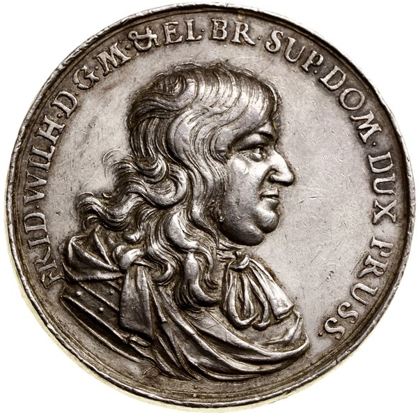 Medal pamiątkowy, bez daty (po 1677?), Gdańsk (?), autorstwa Jana Höhna