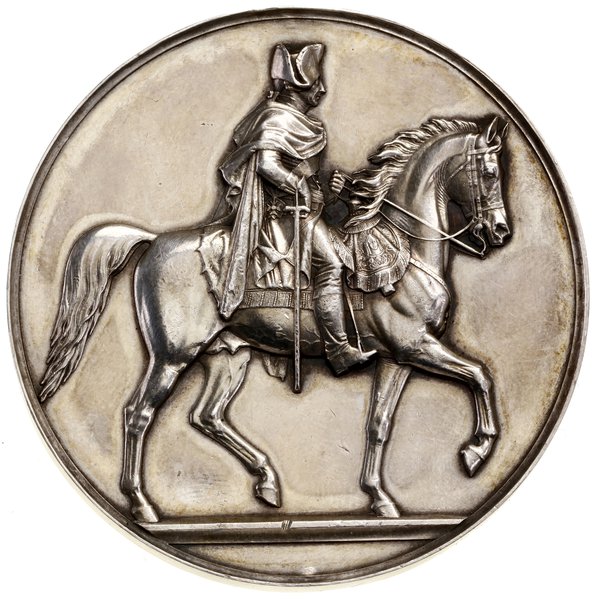 Medal na pamiątkę odsłonięcia pomnika konnego Fr