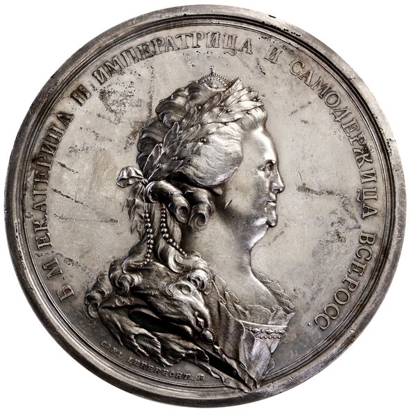 Medal upamiętniający I i II rozbiór Polski, 1793