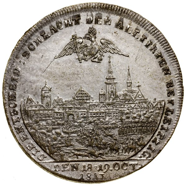 Medal na pamiątkę bitwy pod Lipskiem, 1813