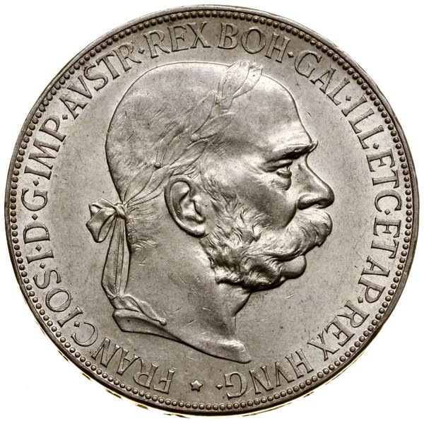 5 koron, 1907, Wiedeń