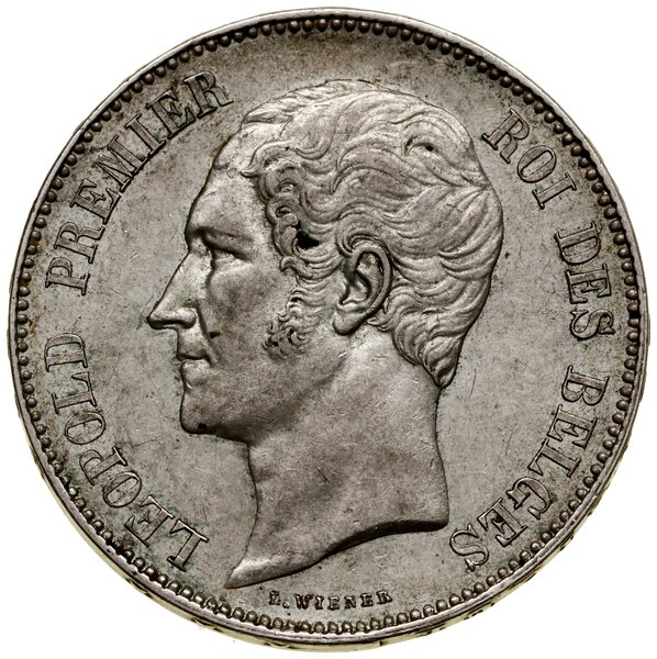 5 franków, 1849, Bruksela