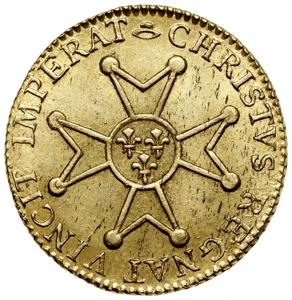 Louis d’or à la croix de Malte, 1718 N, Montpell