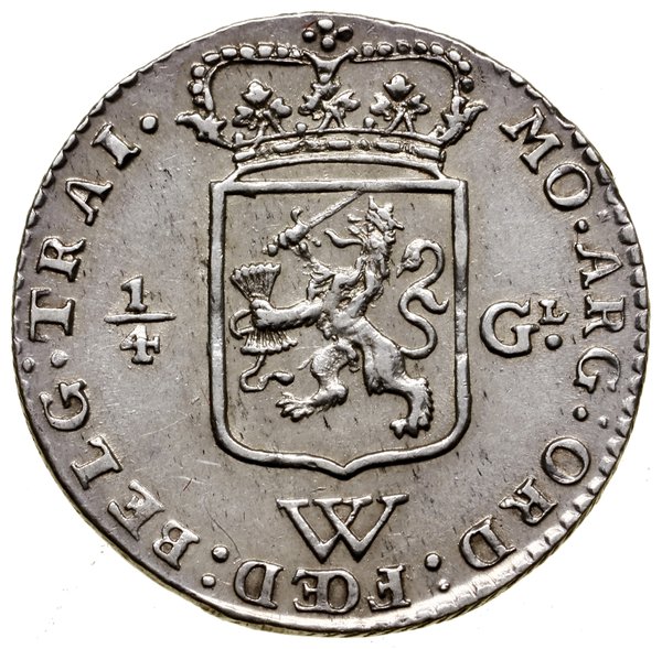 1/4 guldena, 1794, Utrecht