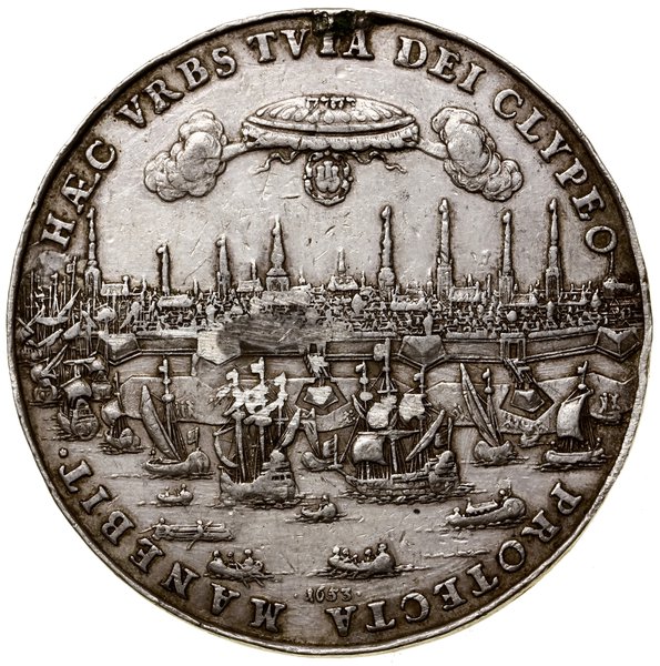10 dukatów (odbitka w srebrze), 1653