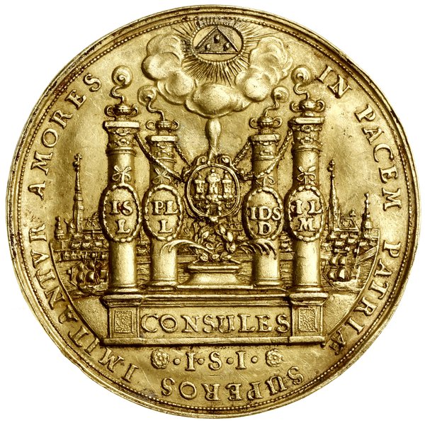10 dukatów (portugał), 1694