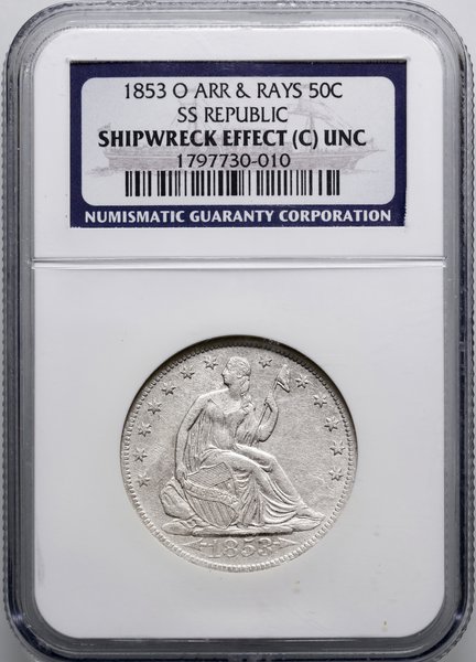 50 centów, 1853 O, Nowy Orlean