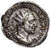 Antoninian, 249–251, Rzym; Aw: Popiersie cesarza w koronie radialnej w prawo, IMP C M Q TRAIANVS D..