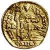 Solidus, 462, Rzym; Aw: Popiersie cesarza w diademie w prawo, D N LIBIVS SEVERVS P F AVG; Rw: Wład..