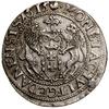 Ort, 1615, Gdańsk; duża głowa króla, dwukropek rozdziela litery D G w legendzie awersu, na rewersi..