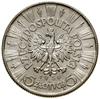 5 złotych, 1936, Warszawa; Józef Piłsudski; Kop. 2961, Parchimowicz 118c; pięknie zachowana moneta..