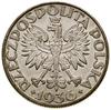 zestaw: 5 złotych i 2 złote, 1936, Warszawa; Żaglowiec; Kop. 2962 (R), Parchimowicz 119 / Kop. 291..