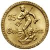 25 guldenów, 1930, Berlin; Posąg Neptuna; CNG 526, Fr. 44, Jaeger D.11, Parchimowicz 71; złoto, 7...