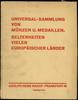 Katalog aukcyjny Adolph Hess Nachf. „Universal-Sammlung von Münzen und Medaillen” Frankfurt-M, 16...