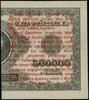 Bilet zdawkowy – 1 grosz, 28.04.1924; nadruk na lewej części banknotu 500.000 mkp, seria AO, numer..