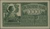 1.000 marek, 4.04.1918; seria A, numeracja 543735, z czarnymi podpisami; Jabł. 732, Miłczak K8a, R..