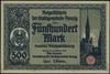 500 marek, 31.10.1922; numeracja 100759; Jabł. 3