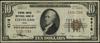 10 dolarów, 1929; seria E004728A (4318), brązowa