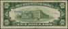 10 dolarów, 1929; seria E004728A (4318), brązowa pieczęć, podpisy Jones i Woods; Friedberg S-2086;..
