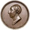 Medal pamiątkowy, 1824, Warszawa, projektu Karola Emanuela Baerenda; Aw: Popiersie Adama Kazimierz..
