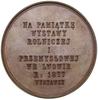 Medal na pamiątkę Wystawy Rolniczej i Przemysłowej we Lwowie, 1877, Wiedeń, projektu Karola Radnit..