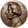 Medal na pamiątkę 100. rocznicy urodzin Fryderyka Chopina, 1910, projektu Stanisława Romana Lewand..