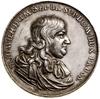 Medal pamiątkowy, bez daty (po 1677?), Gdańsk (?), autorstwa Jana Höhna; Aw: Popiersie władcy w pr..
