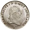 3 krajcary, 1820 B, Kremnica; Herinek 982, KM 2118; bardzo ładnie zachowana moneta w pudełku firmy..