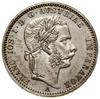 1/4 florena, 1867 A, Wiedeń; Herinek 658, KM 2216; bardzo ładnie zachowana moneta w pudełku firmy ..