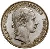 20 krajcarów, 1855 B, Kremnica; Herinek 677, KM 2211; bardzo ładnie zachowana moneta w pudełku fir..