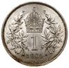 1 korona, 1905, Wiedeń; Herinek 798, KM 2804; niski nakład 505.000 sztuk, bardzo ładnie zachowana ..