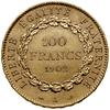 100 franków, 1902 A, Paryż; Geniusz piszący Konstytucję; Fr. 590, Gadoury 264, KM 832, Prieur/Schm..